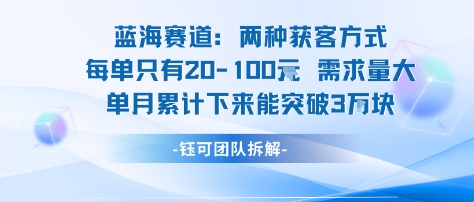 蓝海赛道：需求量大 单月累计下来能突破3W-胜利号