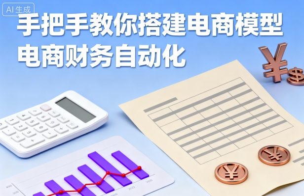 手把手教你搭建电商模型-电商财务自动化-胜利号