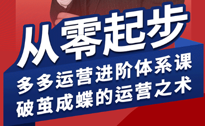 海神·拼多多运营进阶系统课(更新9月)-胜利号