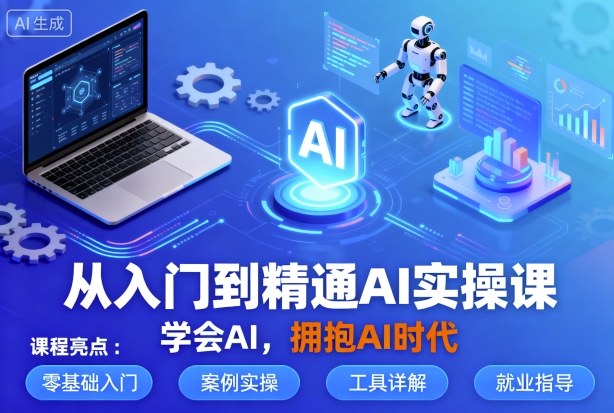 从入门到精通AI实操课，学会AI，拥抱AI时代-胜利号